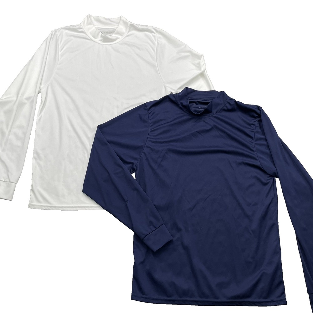 Augusta T-Shirt Lot (2) Men Medium Performance Sport Running Gorpcore Athleisure